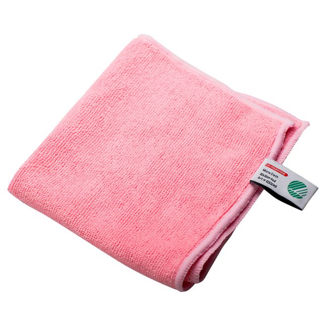 NORDEX Microfiberduk PROFFER 32x32cm röd | Städ och hygien - Städdukar och diskdukar - Städdukar - Mikro | Kontorsexperten