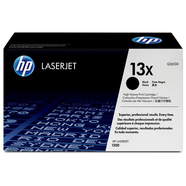 HP Toner Q2613X 13X 4K Svart | Toner och bläck - Tonerkassetter - Toner HP | Kontorsexperten