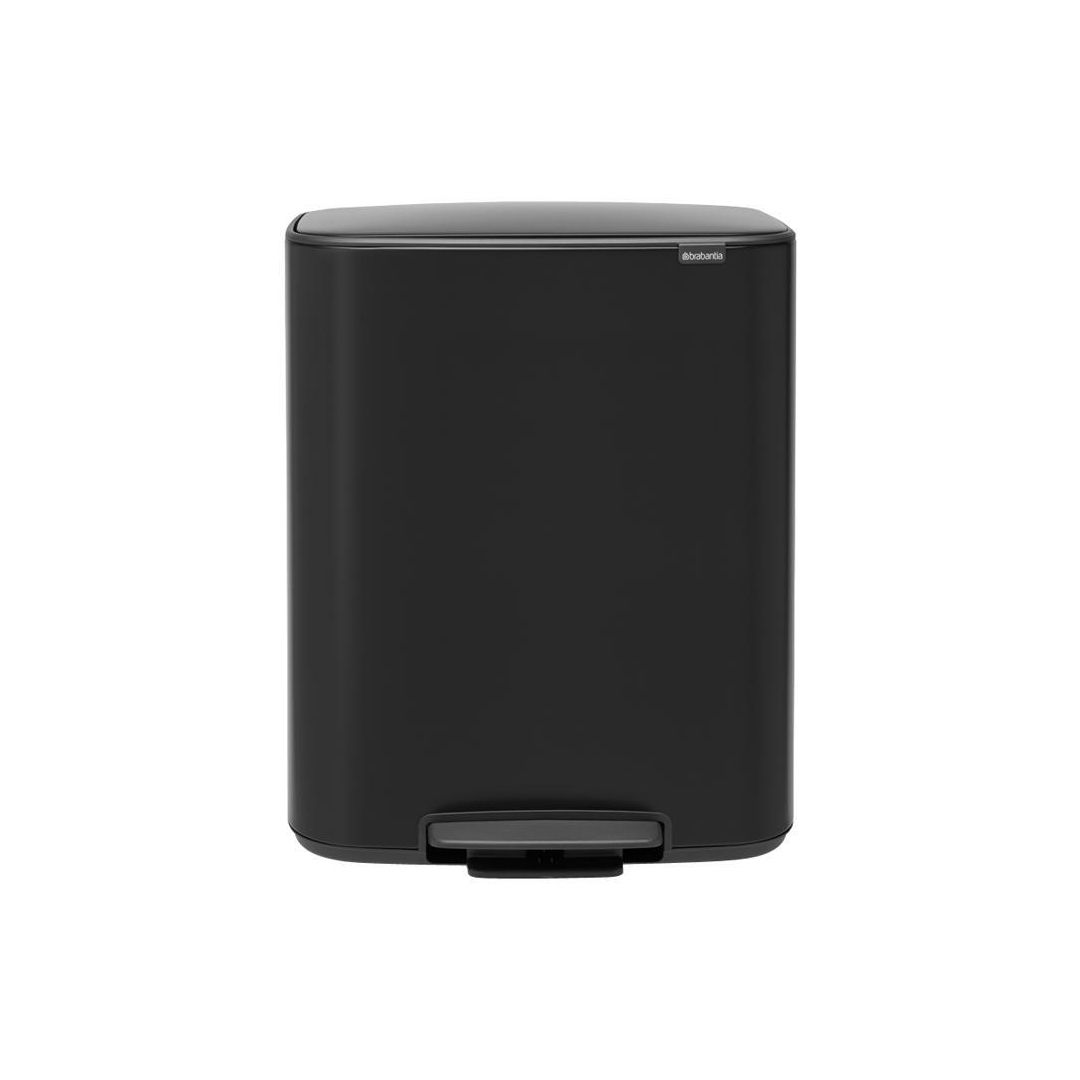 BRABANTIA Pedalhink Bo 60L Svart | Städ och hygien - Avfallshantering och källsortering - Papperskorgar | Kontorsexperten