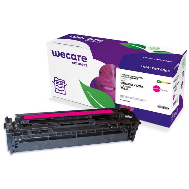 WECARE Toner HP CB543A/1978B002 1,4K mag | Toner och bläck - Tonerkassetter - Toner WeCare | Kontorsexperten