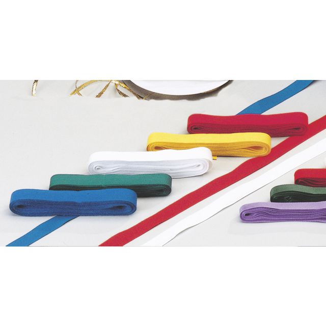 Bomullsband, mjukt, hållbart, 5 m x 13 mm, röd | Skola och förskola - Hobbymaterial - Band | Kontorsexperten