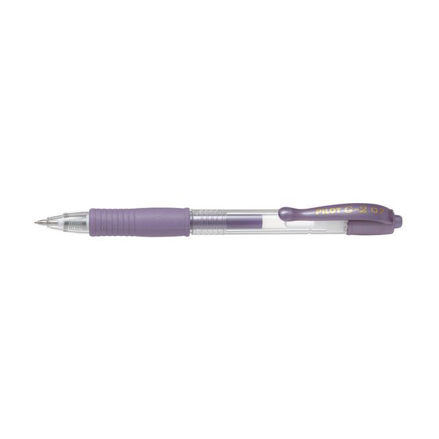 PILOT Gelpenna G-2 Metallic 0,7 violett | Kontorsmaterial - Pennor - Gelpennor | Kontorsexperten