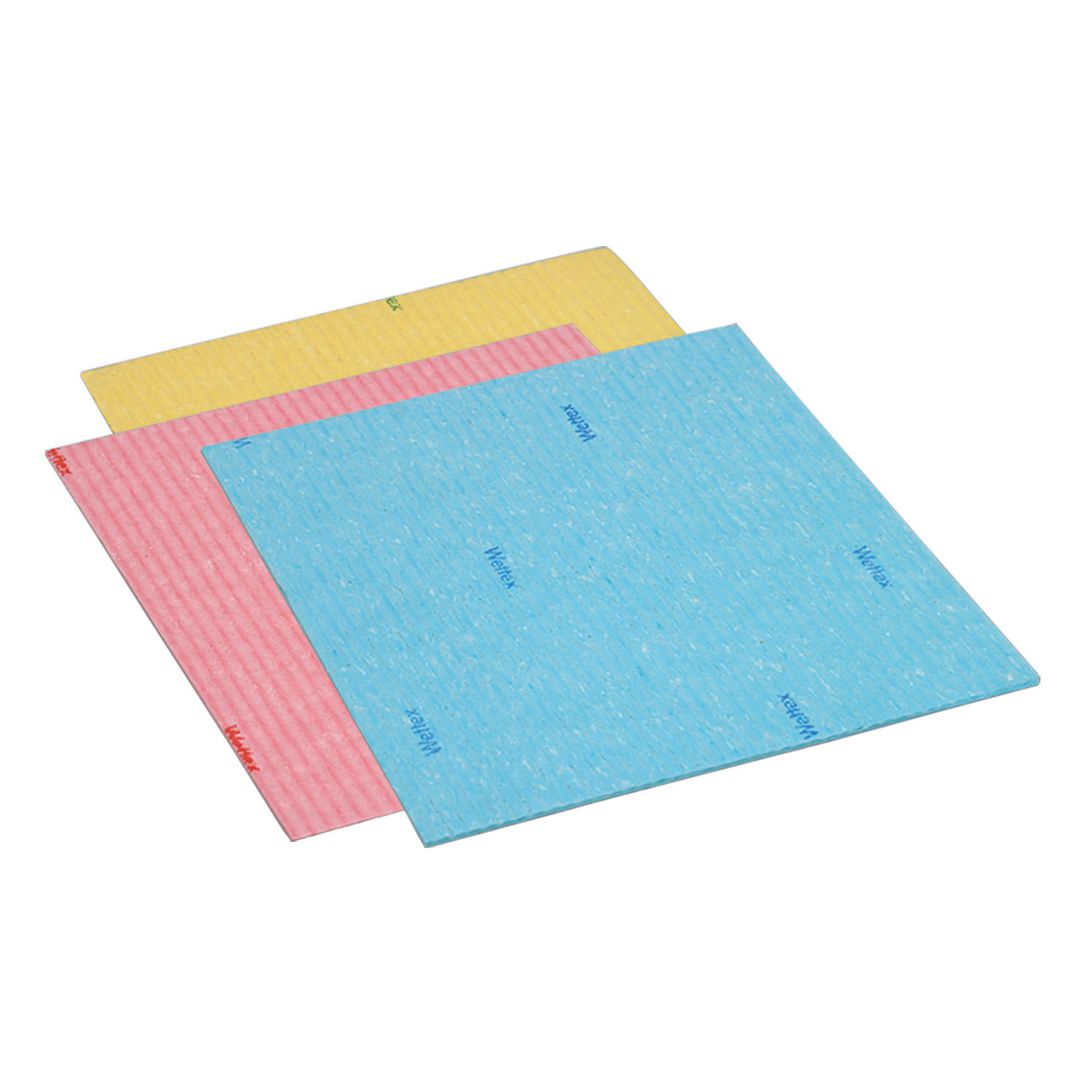 ORIGINAL WETTEX Diskduk Classic gul 10/fp | Städ och hygien - Städdukar och diskdukar - Diskdukar och svampdukar | Kontorsexperten