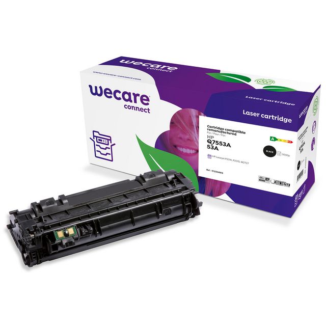 WECARE Toner HP Q7553A 3K svart | Toner och bläck - Tonerkassetter - Toner WeCare | Kontorsexperten