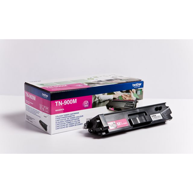BROTHER Toner TN-900M, magenta | Toner och bläck - Tonerkassetter - Toner Brother | Kontorsexperten