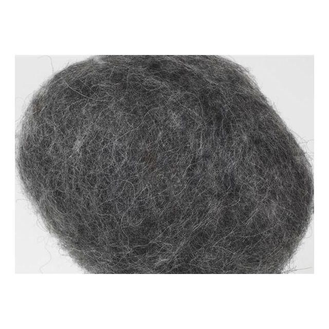 Kardad, ofärgad ull 1kg mörkgrå | Skola och förskola - Hobbymaterial - Tovning | Kontorsexperten