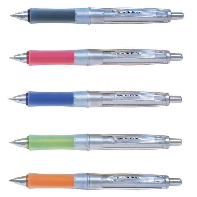 PILOT Kulpenna, Equilibrium, ergonomisk, indragbar, mediumspets på 1,0 mm, blå | Kontorsmaterial - Pennor - Kulpennor | Kontorsexperten