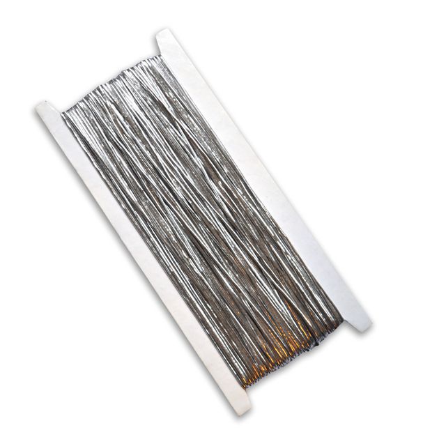 PLAYBOX Halsbandssnöre, nylon, 50 m, silver | Skola och förskola - Hobbymaterial - Tråd, snöre och snodd | Kontorsexperten