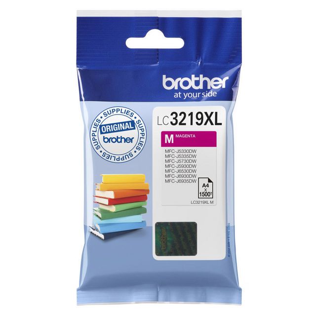 BROTHER Bläckpatron LC3219XLM Magenta | Toner och bläck - Bläckpatroner - Bläckpatroner Brother | Kontorsexperten