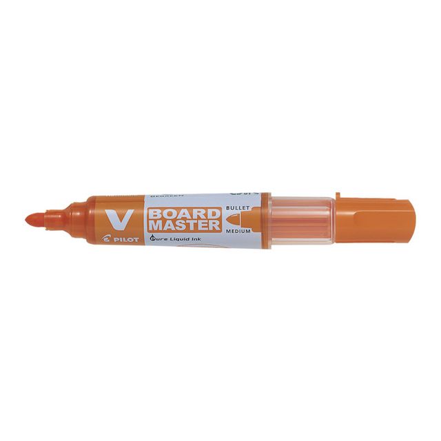 PILOT BEGREEN Whiteboardpenna Begreen V-Board Master, 6,0 mm, orange | Kontorsmaterial - Pennor - Whiteboardpennor - Rund spets | Kontorsexperten