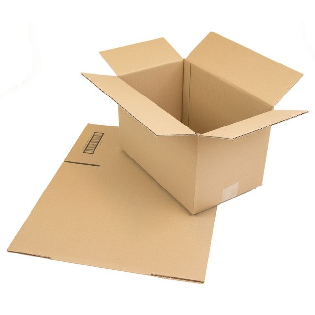 BOXON Wellåda E209 305x215x320mm A4 | Emballage och lagerutrustning - Lådor och well - Welllådor 1-lag - 300-360 mm | Kontorsexperten