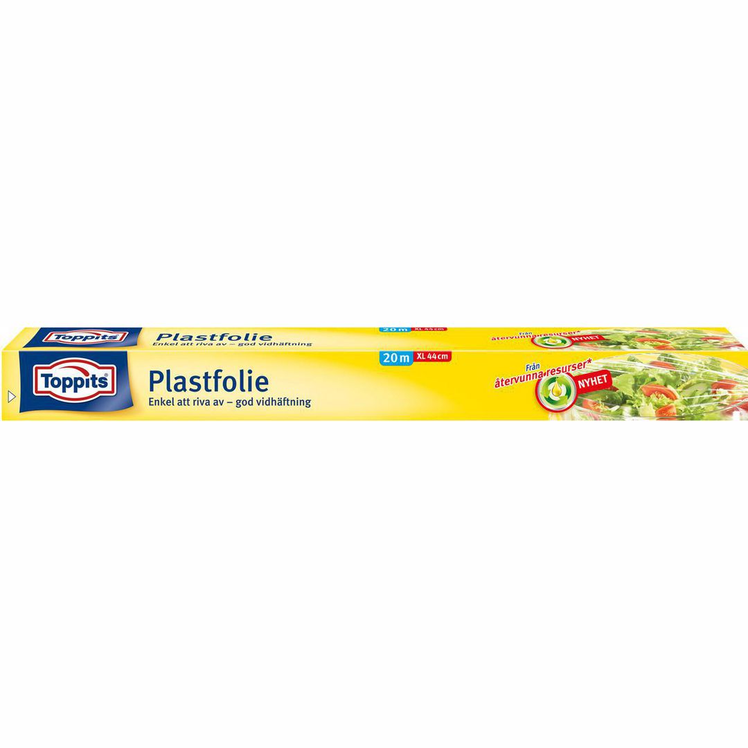 TOPPITS Plastfolie 45cmx20m | Kök och servering - Plast- och aluminiumfolie - Plastfolie | Kontorsexperten