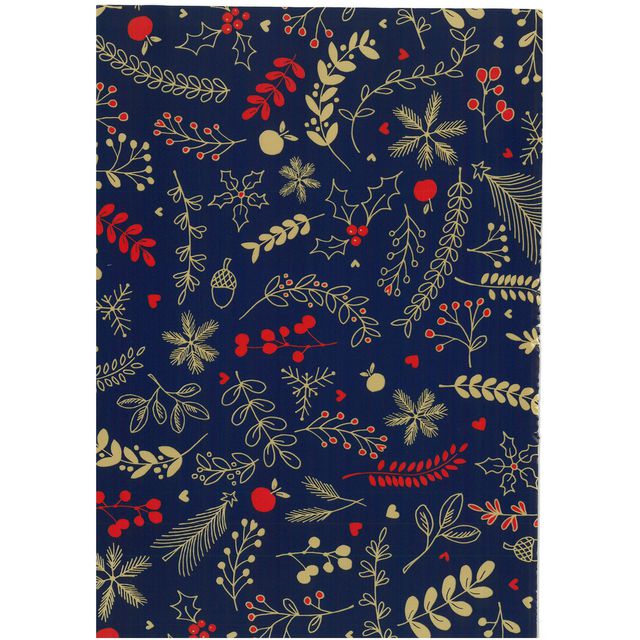 HEDLUNDS OF SWEDEN Julpapper 57cmx154m Lina | Emballage och lagerutrustning - Presentinslagning - Presentpapper och Julpapper | Kontorsexperten