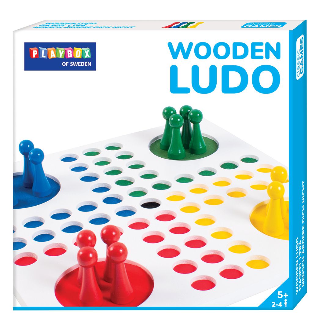 PLAYBOX Fiaspel i trä | Skola och förskola - Lekmaterial - Spel - Från 3 - 4 år | Kontorsexperten