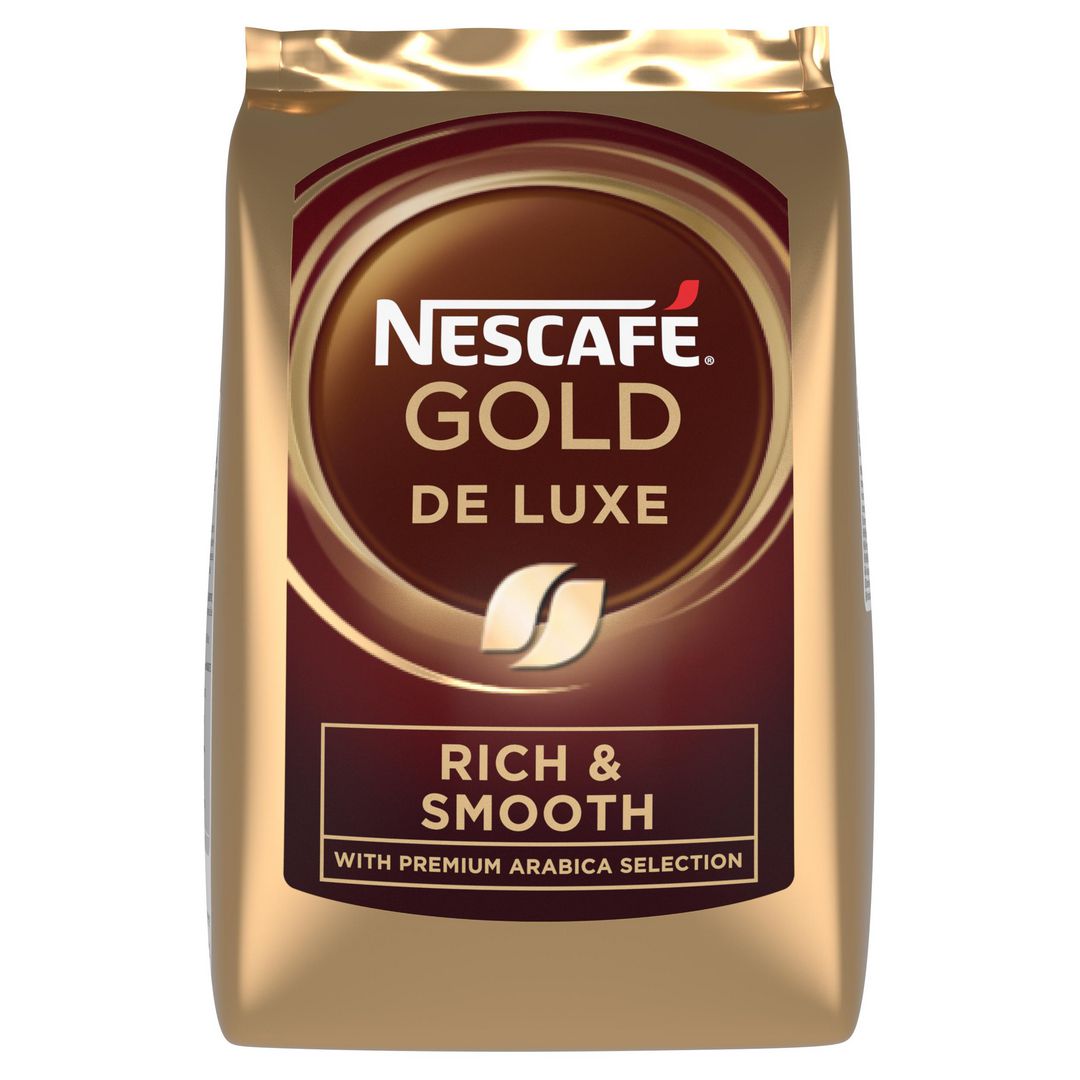 NESCAFÉ Kaffe Snabbkaffe Gold de Luxe 250g | Kök och servering - Kaffe och te - Instantkaffe | Kontorsexperten