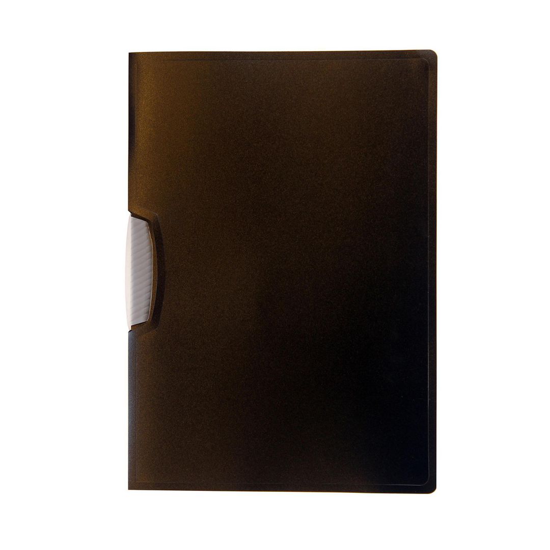 Klämmapp A4 med plast clips, svart | Kontorsmaterial - Mappar och plastfickor - Klämmappar | Kontorsexperten