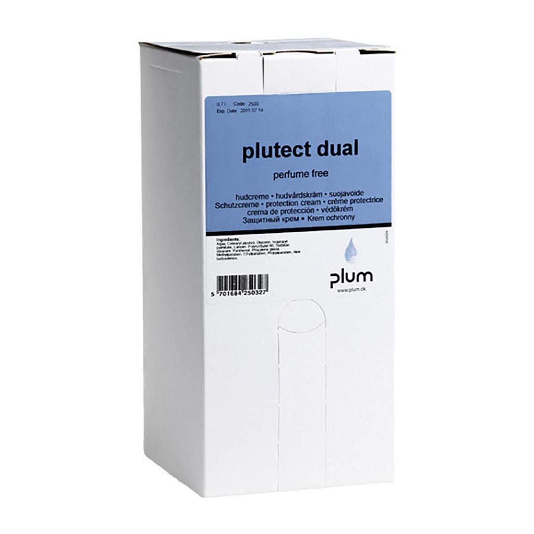 PLUM Hudvårdskräm Plutec Dual 700ml | Städ och hygien - Tvål och hygien - Hand- och hudcremer | Kontorsexperten