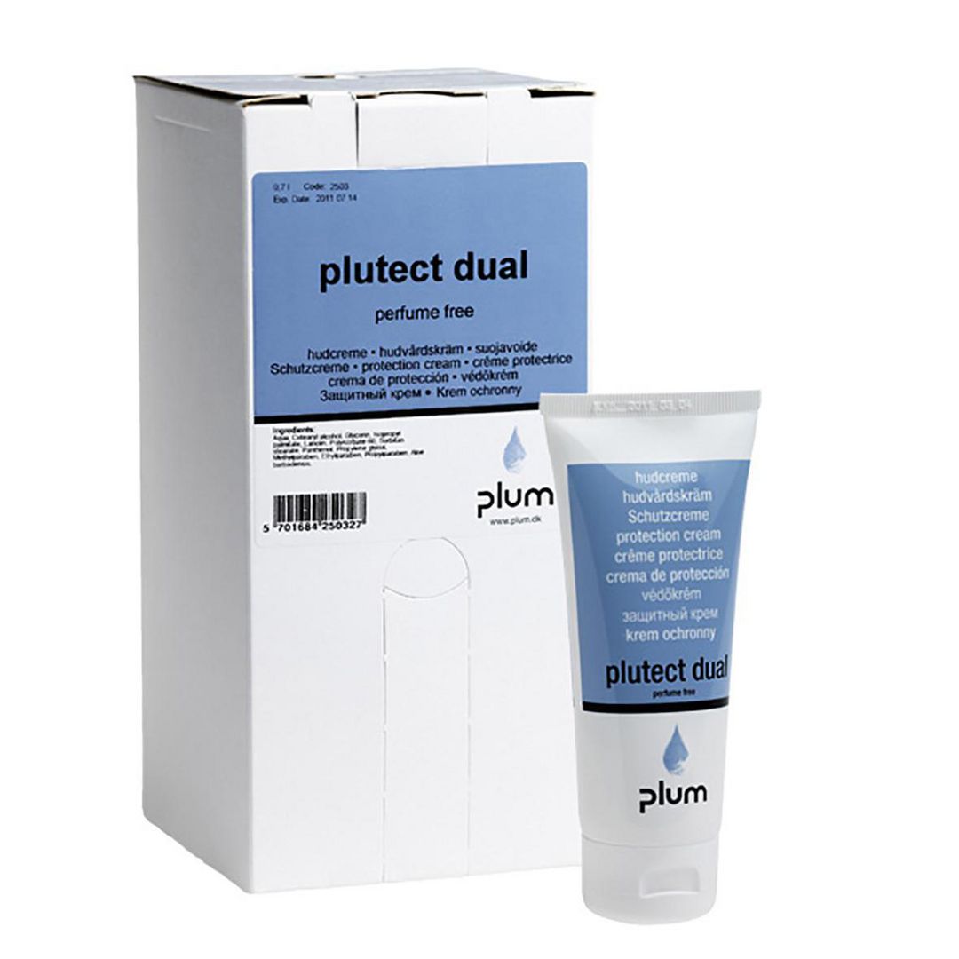 PLUM Hudvårdskräm Plutec Dual 100ml | Städ och hygien - Tvål och hygien - Hand- och hudcremer | Kontorsexperten