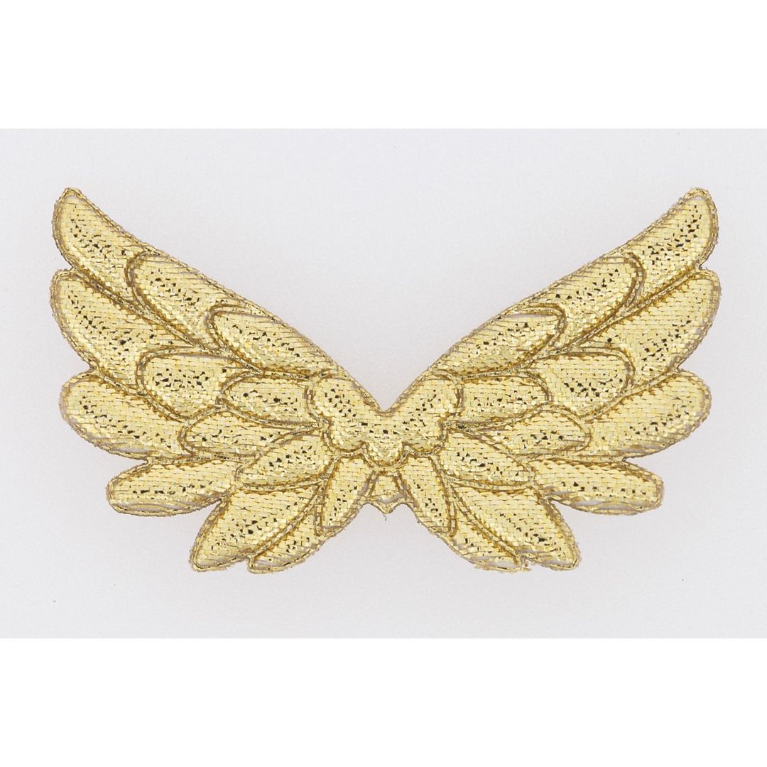 Änglavingar 5 cm guld 10/fp | Skola och förskola - Hobbymaterial - Pyssel | Kontorsexperten