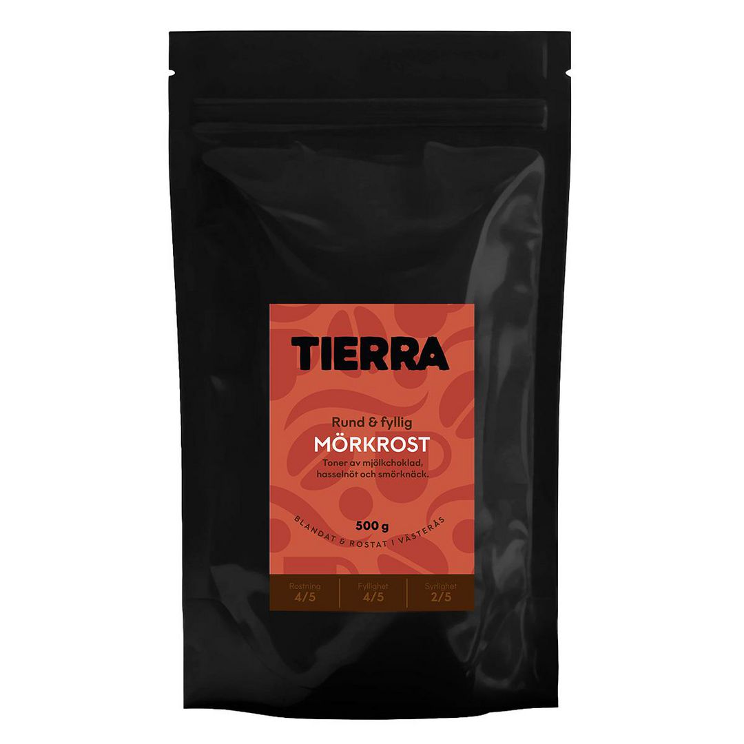 TIERRA VERDE Kaffe Mörkrost 500g | Kök och servering - Kaffe och te - Bryggkaffe | Kontorsexperten