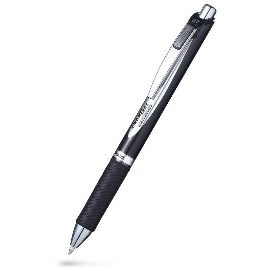 PENTEL Gelpenna EnerGel permanent 0,7 svart | Kontorsmaterial - Pennor - Gelpennor | Kontorsexperten