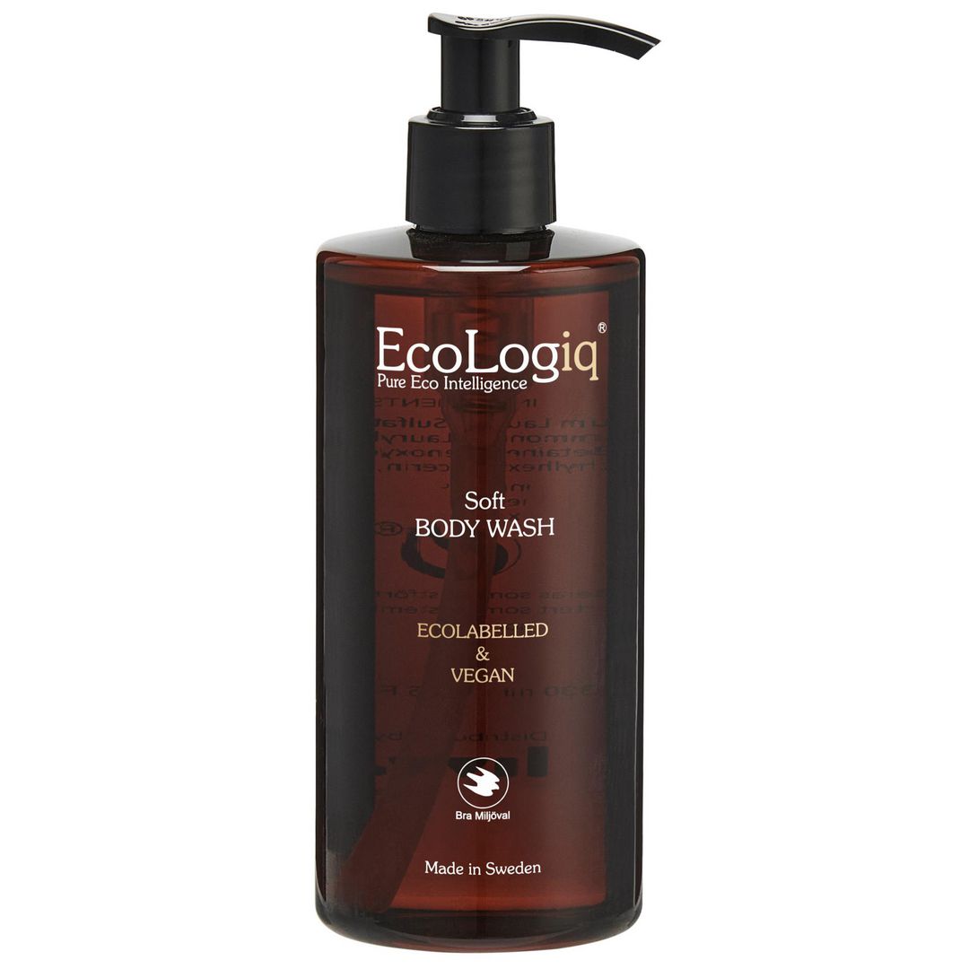 ECOLOGIQ Duschtvål Soft Body Wash 330ml | Städ och hygien - Tvål och hygien - Duschtvål och Shampoo | Kontorsexperten