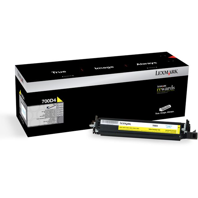 LEXMARK Developer 70C0D40 700D4 gul | Toner och bläck - Developers - Developers Lexmark | Kontorsexperten