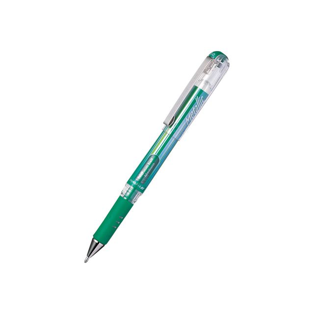 PENTEL Gelpenna Hybrid Gel 1,0 met.grön | Kontorsmaterial - Pennor - Gelpennor | Kontorsexperten