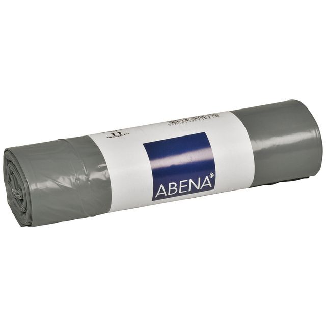 ABENA Papperskorgspåse LLD 40L 35my grå 10/rl | Städ och hygien - Påsar och säckar - Papperskorgspåsar | Kontorsexperten