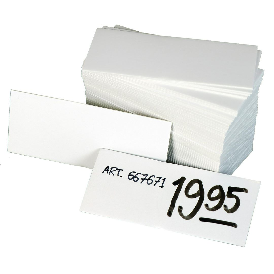 BOXON Hyllkantsetikett 87x37mm | Emballage och lagerutrustning - Etiketter och godsmärkning - Specialetiketter | Kontorsexperten