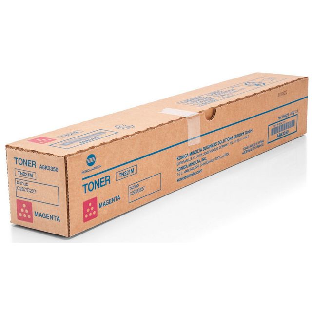 KONICA MINOLTA Toner A8K3350 Magenta | Toner och bläck - Tonerkassetter - Toner Konica Minolta | Kontorsexperten