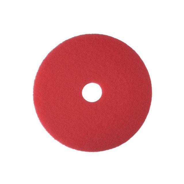 SCOTCH-BRITE Rondell röd 11`` 5/fp | Städ och hygien - Städmaskiner - Rondeller - Scotch-Brite | Kontorsexperten