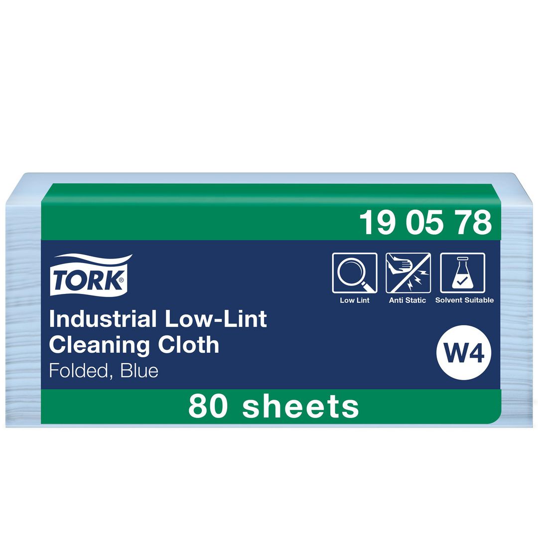 TORK Rengöringsduk Premium W4 X-Precision 80/fp | Städ och hygien - Toalettpapper och torkpapper - Industritork | Kontorsexperten