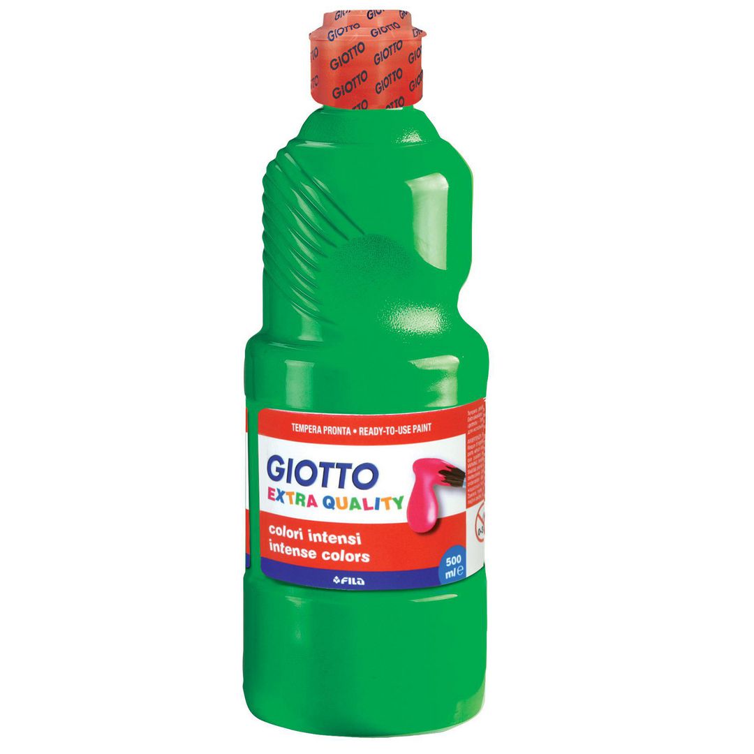 GIOTTO Färg Extra Quality 500ml grön | Skola och förskola - Målarfärg och tillbehör - Readymix | Kontorsexperten
