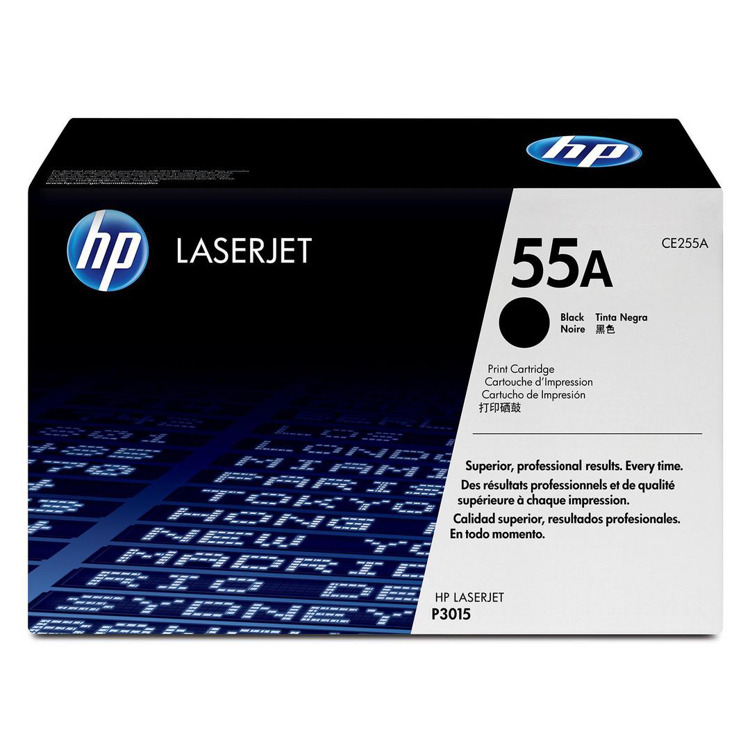 HP Toner CE255A 55A 6K Svart | Toner och bläck - Tonerkassetter - Toner HP | Kontorsexperten