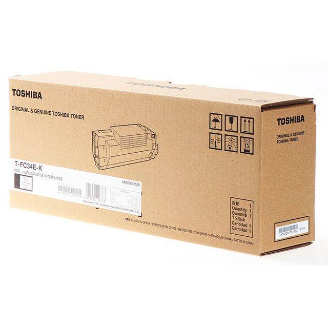 TOSHIBA Toner T-FC34EM Magenta | Toner och bläck - Tonerkassetter - Toner Toshiba | Kontorsexperten