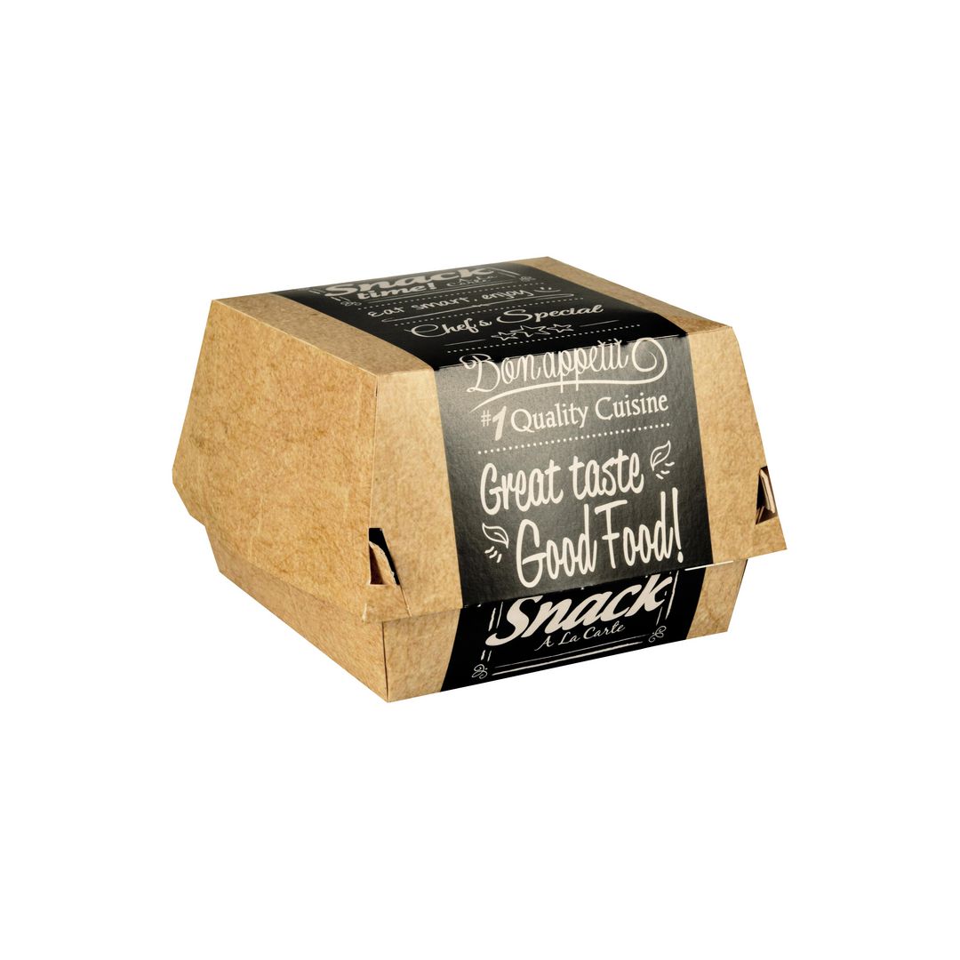 PAPSTAR Matlåda 70x125x125mm 50/fp | Kök och servering - Engångsartiklar - Take Away | Kontorsexperten