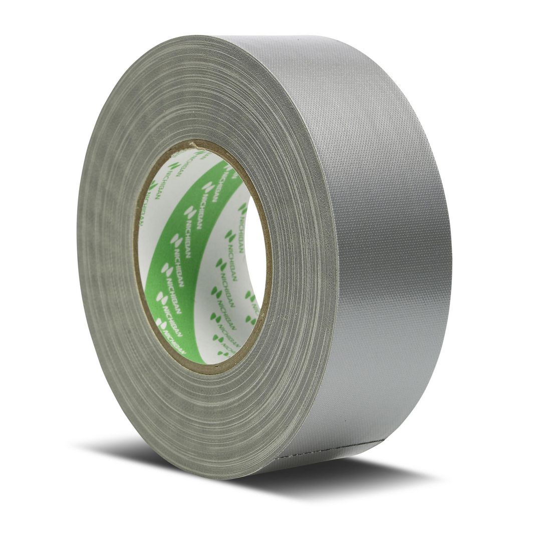 NICHIBAN Vävtejp 38mmx50m Silver | Emballage och lagerutrustning - Packtejper - Väv- och Silvertejp | Kontorsexperten