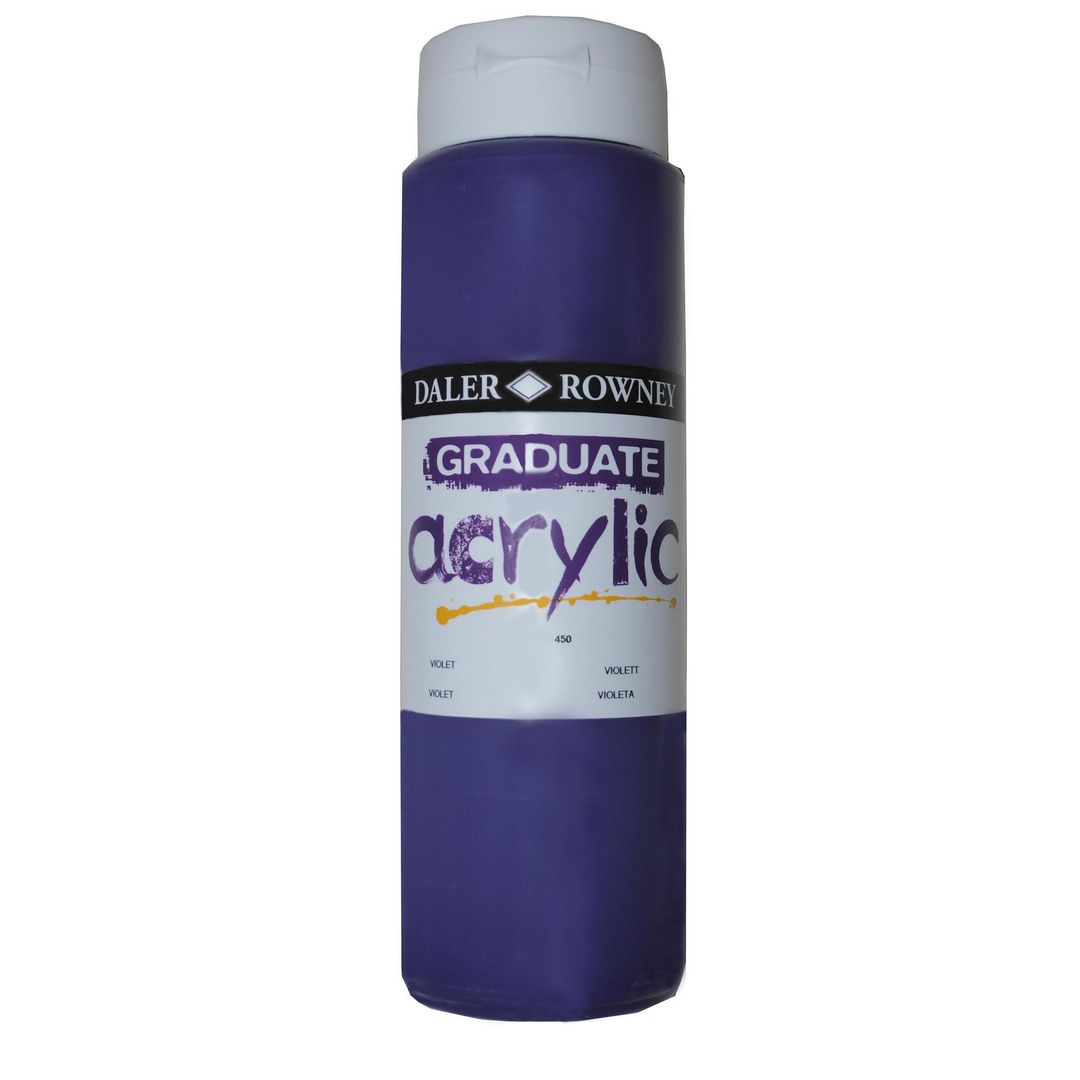 DALER-ROWNEY Akrylfärg 500 ml lila | Skola och förskola - Målarfärg och tillbehör - Akrylfärg | Kontorsexperten