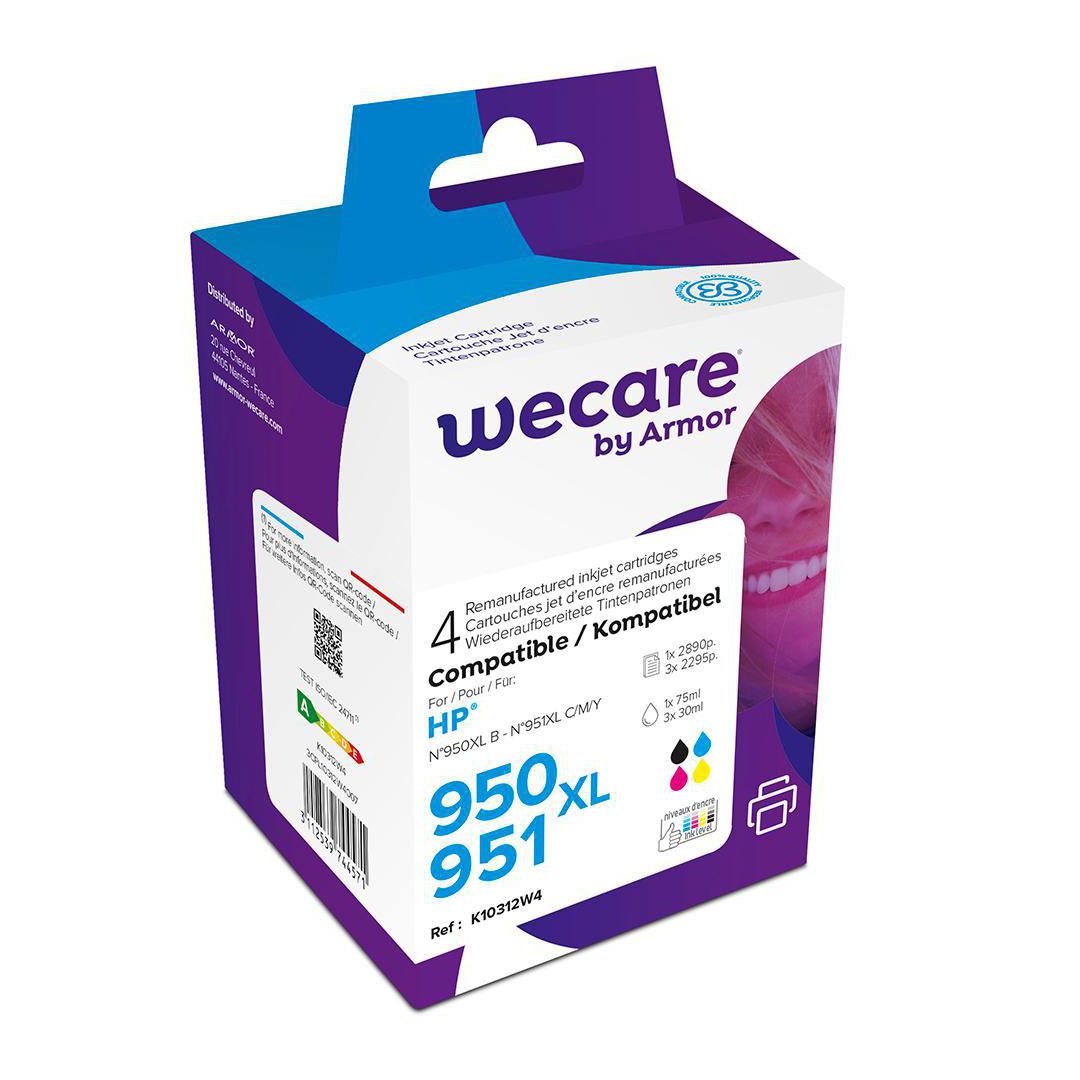 WECARE Bläckpatron 950XL/951XL BKCMY | Toner och bläck - Bläckpatroner - Bläckpatroner WeCare | Kontorsexperten