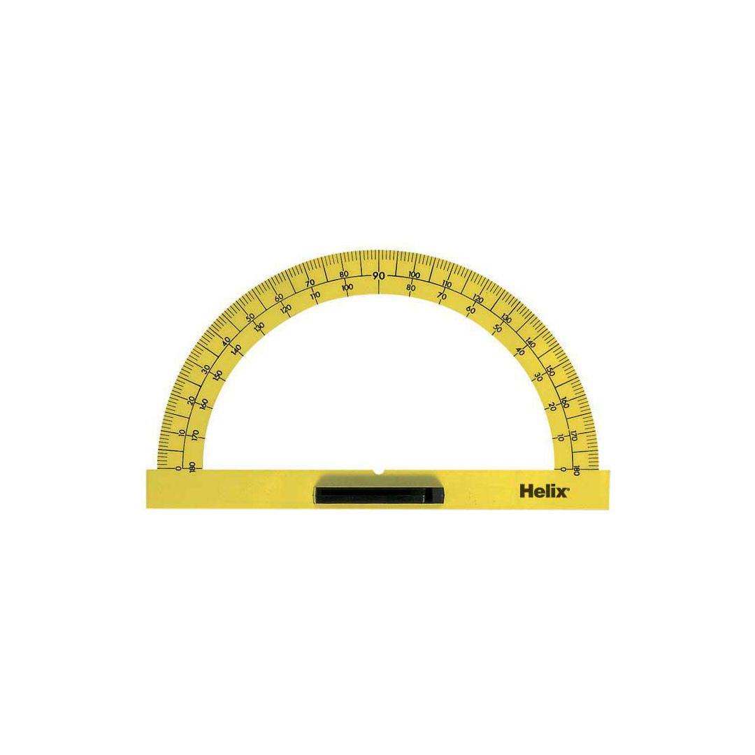 HELIX Tavelgradskiva HELIX 50cm gul | Skola och förskola - Pennor och tillbehör - Linjaler och gradskivor | Kontorsexperten
