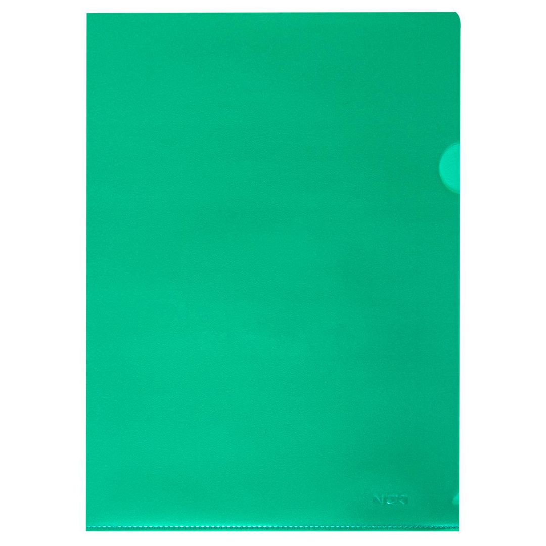 Aktmapp A4 0,12 grön 100/fp | Kontorsmaterial - Mappar och plastfickor - Plastmappar och aktmappar | Kontorsexperten