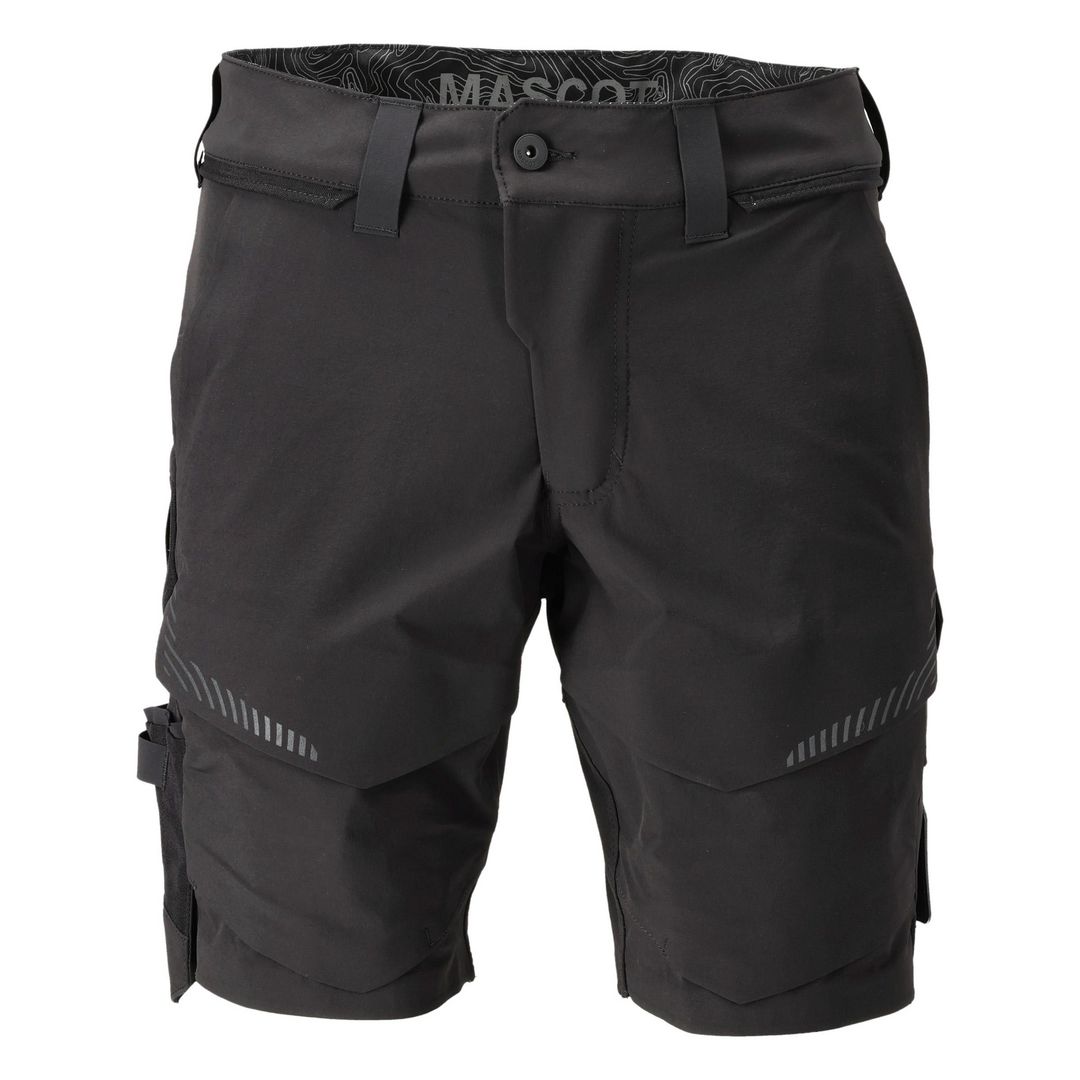MASCOT Shorts 24 cm Customized svart C45 | Arbetskläder - Arbetsbyxor och shorts - Arbetsshorts och piratbyxor | Kontorsexperten