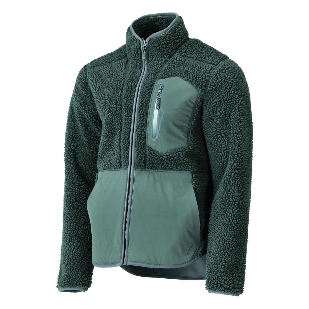 MASCOT Fiberpälsjacka Customized skogsgrön 3XL | Arbetskläder - Arbetsjackor - Fleecejackor | Kontorsexperten