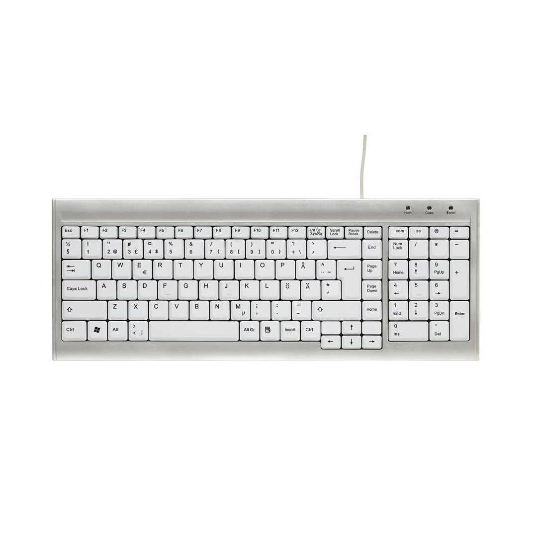 Tangentbord 4044SI-SE-FI S | Datorprodukter - Kringutrustning - Tangentbord | Kontorsexperten