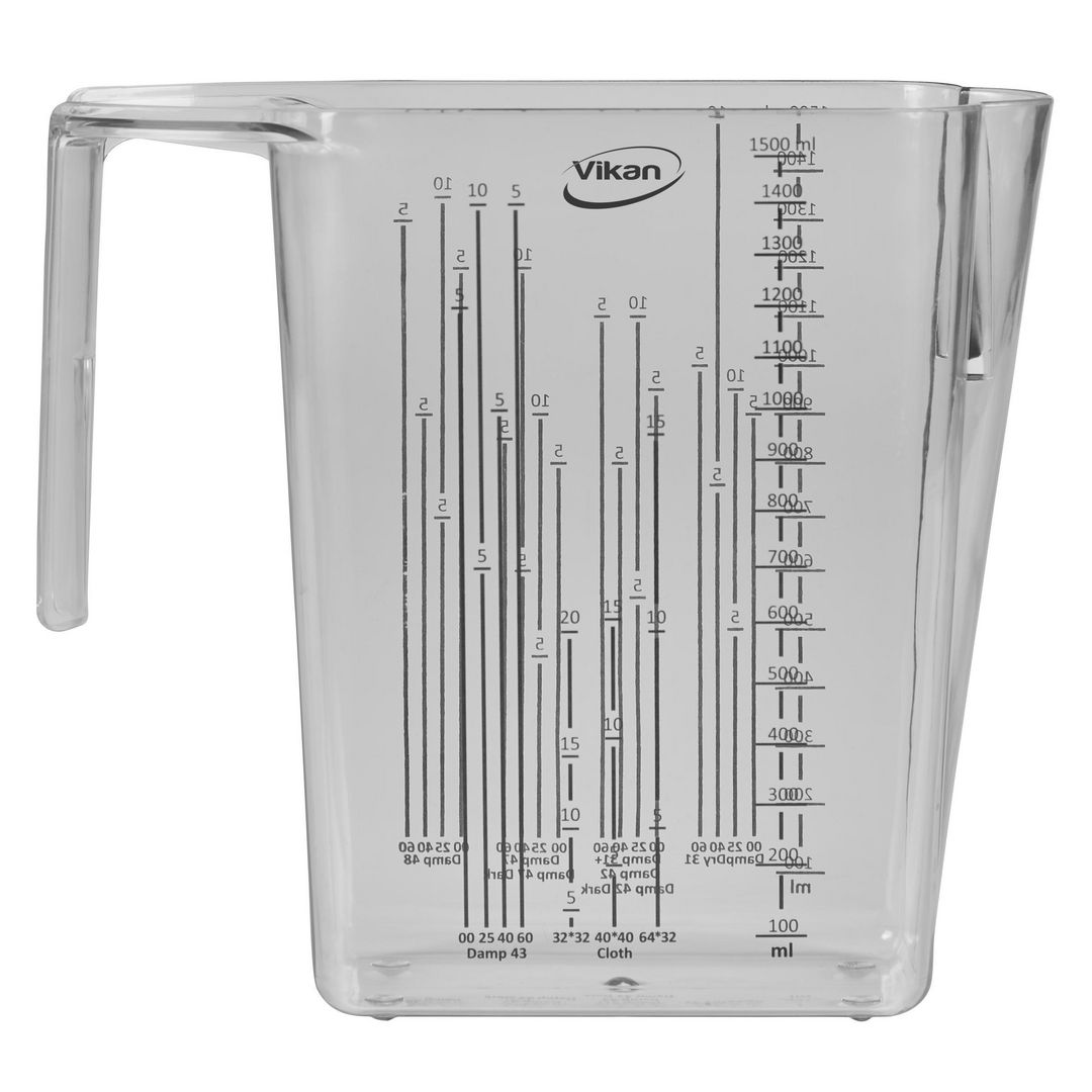 Vikan Prepareringskanna 1,5L | Städ och hygien - Moppar och stativ - Mopp- och Svabbtillbehör | Kontorsexperten