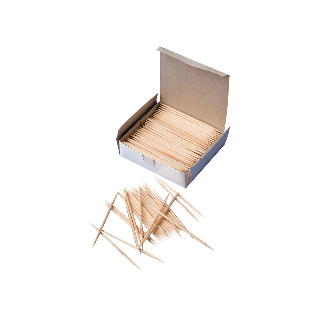 PLAYBOX Tandpetare trä rund 300/fp | Kök och servering - Engångsartiklar - Sugrör och Tandpetare | Kontorsexperten