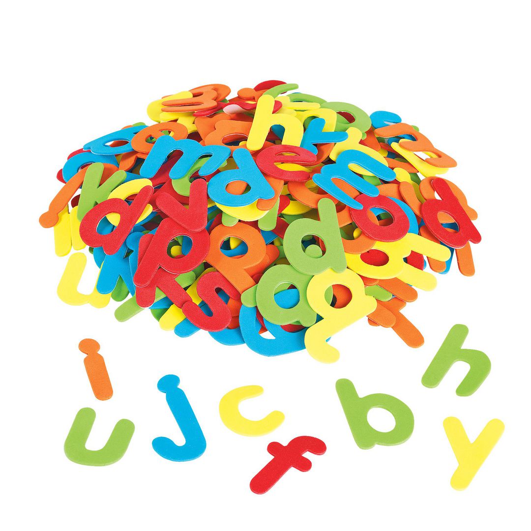 Självhäftande bokstäver EVA 380/fp | Skola och förskola - Hobbymaterial - Bokmärken och stickers | Kontorsexperten