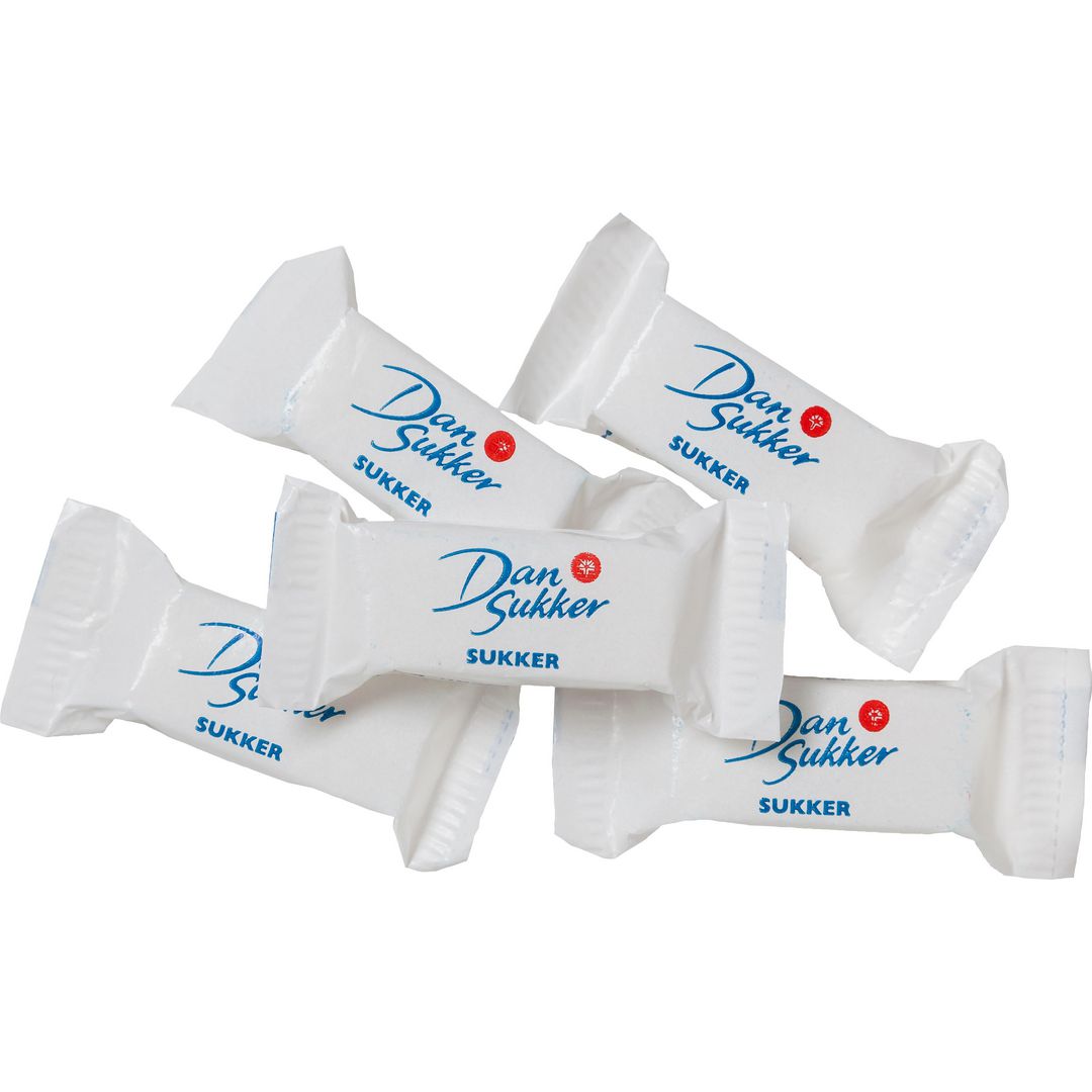 DANSUKKER Bitsocker portionsförpackning 4,4 kg | Kök och servering - Ätbart - Socker kryddor och salt | Kontorsexperten
