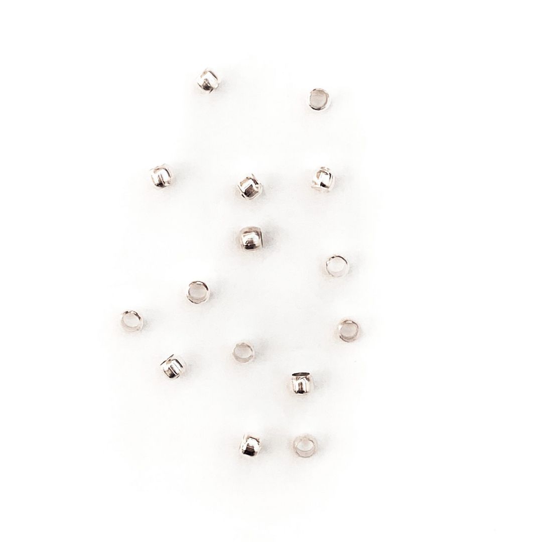 Klämpärlor, 2 mm 200/fp | Skola och förskola - Hobbymaterial - Pärlor | Kontorsexperten